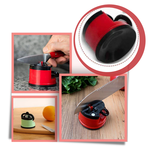 Elite Knife Sharpener For Kitchen Use Delivers Safe Effortless Sharpness