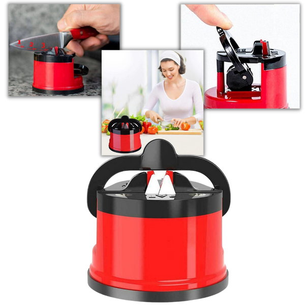 Elite Knife Sharpener For Kitchen Use Delivers Safe Effortless Sharpness