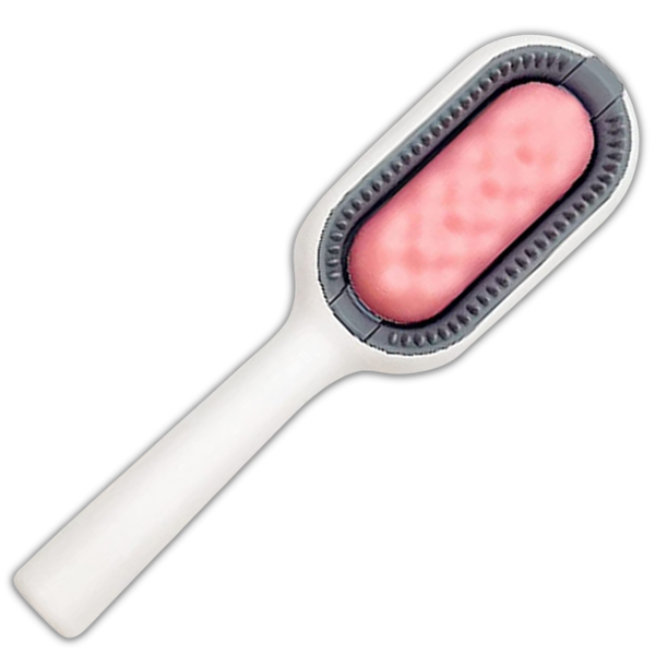 Premium Pet Deshedding Brush for Gentle Grooming and Knot Removal