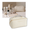 Premium Large Capacity Makeup Organizer Travel Bag for On the Go Organization