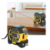 3-In-1 Laser Tape Measure With Accurate Readings And Self Lock