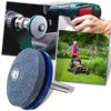 Premium Rotary Lawn Mower Blade Sharpener Kit For Fast Easy Sharpening