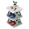 Multi Tier Space Saving Shoe Organizer Rack For Efficient Closet Storage