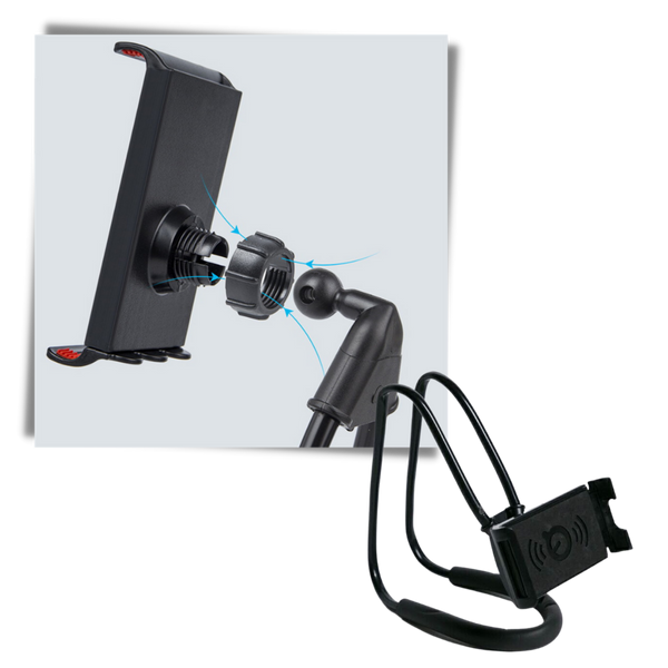 Neck Mount Phone Holder For Hands Free Viewing And Easy Access
