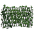 Expandable Artificial Plant Fence for Privacy and UV Protection