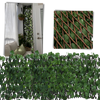 Expandable Artificial Plant Fence for Privacy and UV Protection