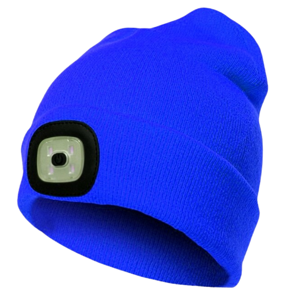 LED Beanie With Hands Free Light For Warmth All Year Round