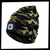 LED Beanie With Hands Free Light For Warmth All Year Round