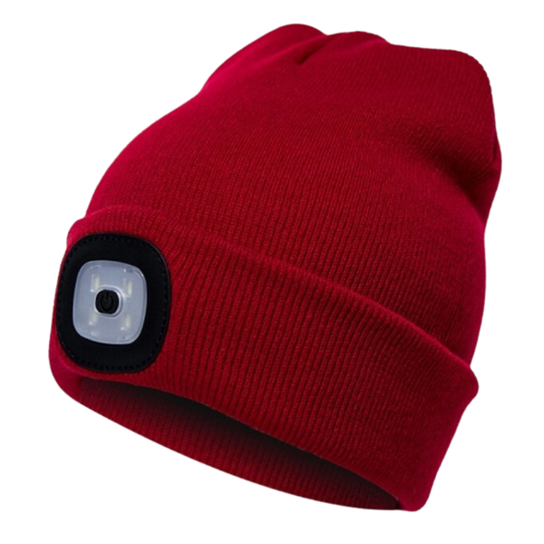 LED Beanie With Hands Free Light For Warmth All Year Round