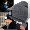 LED Beanie With Hands Free Light For Warmth All Year Round