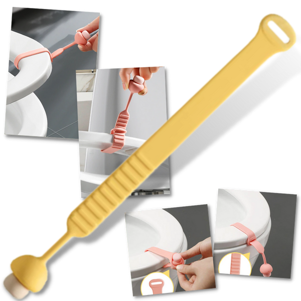 Premium Silicone Toilet Seat Lifter Two Pack to Improve Hygiene