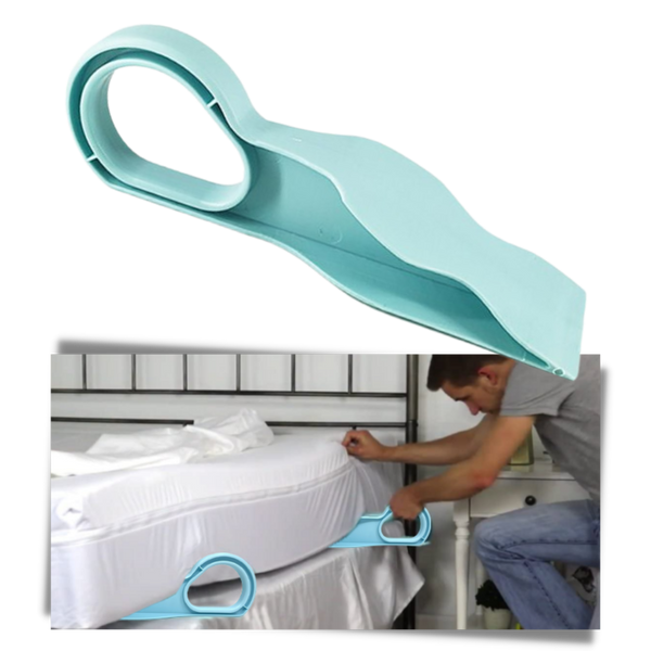 Ergonomic Mattress Lifter Set for Easy Bed Making and Tucking Sheets