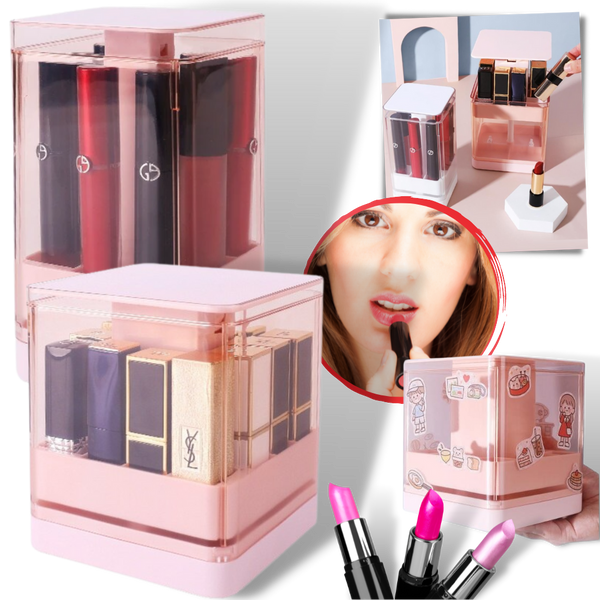 Premium Lip Gloss Storage Box With Portable High Capacity