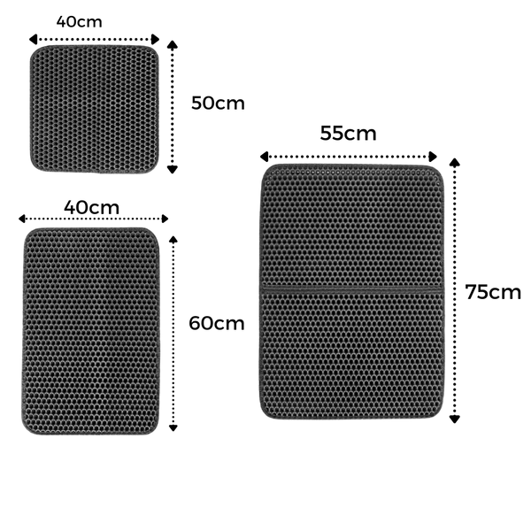Waterproof Pet Litter Mat Keeps Floors Clean And Easy Cleanup