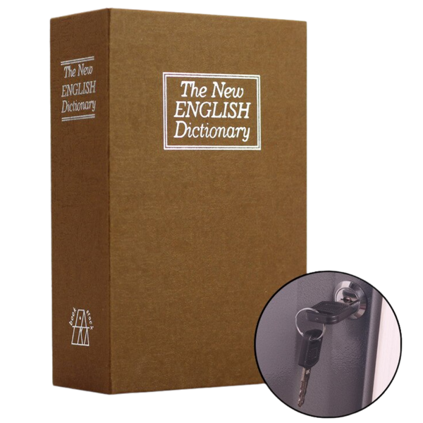 Compact Lock Box For Secure Document And Jewelry Storage