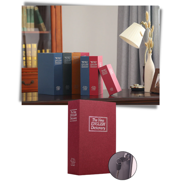 Compact Lock Box For Secure Document And Jewelry Storage