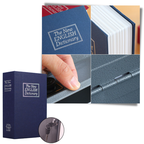 Compact Lock Box For Secure Document And Jewelry Storage