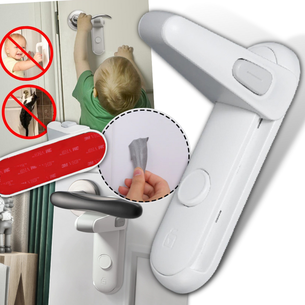 Door Handle Safety Lock For Childproofing And Home Security