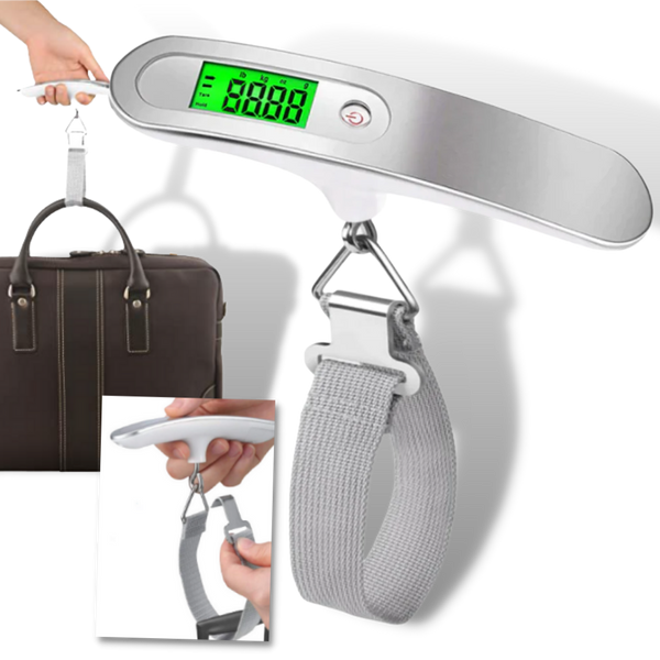 Compact Luggage Scale For Precise Weight Readings During Travel