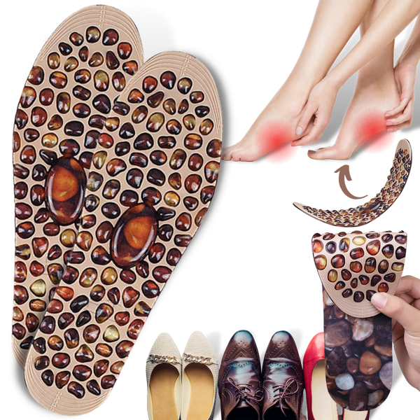 Cobble-Style Massaging Insole Delivers Pain Relief And Posture Support