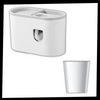 Automatic Toothbrush and Toothpaste Dispenser Rack for Hygienic Storage