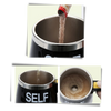 Premium Self-Stirring Stainless Steel Mug For On-The-Go Coffee