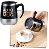 Premium Self-Stirring Stainless Steel Mug For On-The-Go Coffee