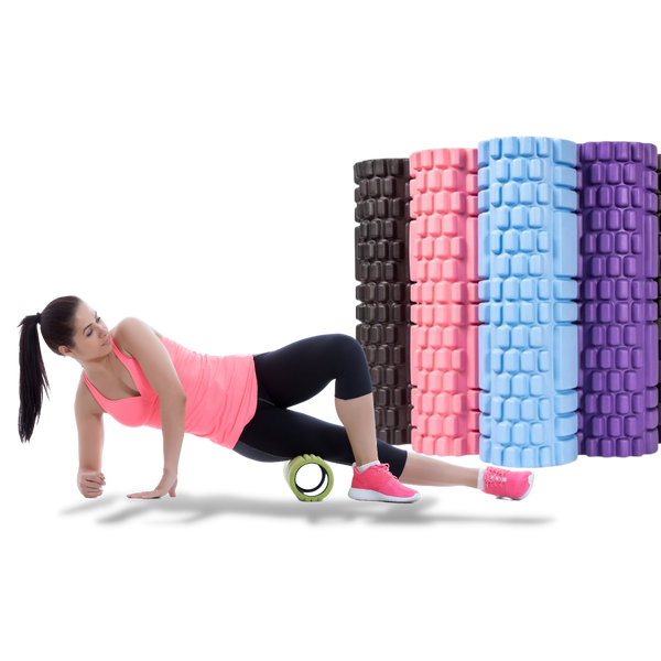 Multizone Foam Massage Roller For Whole-Body Recovery And Relaxation