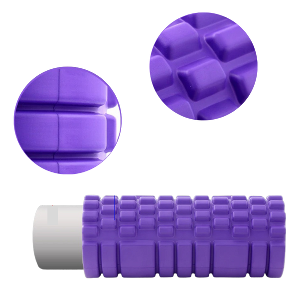 Multizone Foam Massage Roller For Whole-Body Recovery And Relaxation