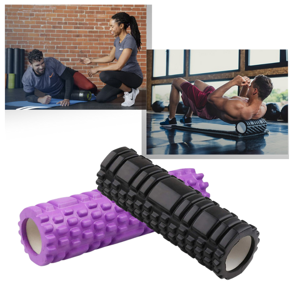 Multizone Foam Massage Roller For Whole-Body Recovery And Relaxation