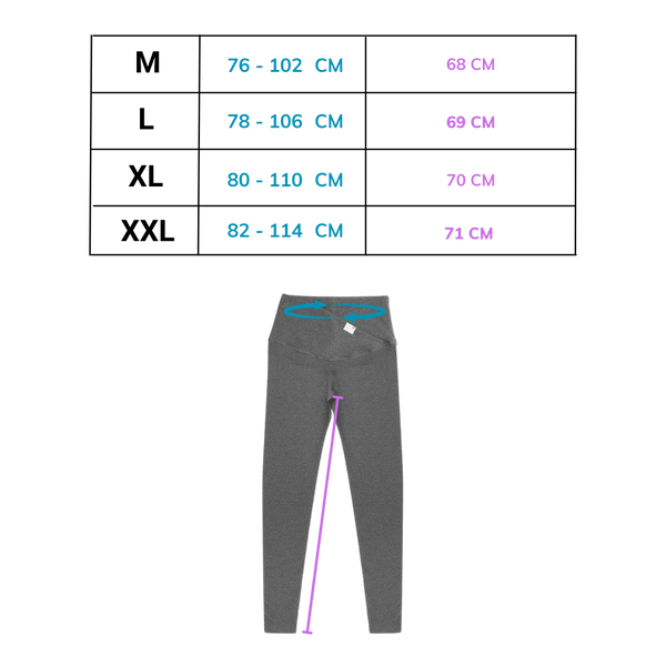 Breathable Cross Belly Maternity Leggings for Every Stage One Size Fits All