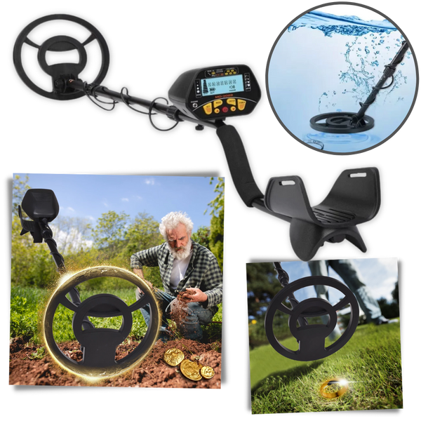 Waterproof Metal Scanner With Digital Display For All Metals