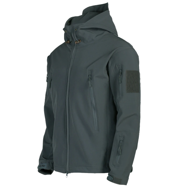 Tactical Jacket With All Weather Windproof And Waterproof Protection