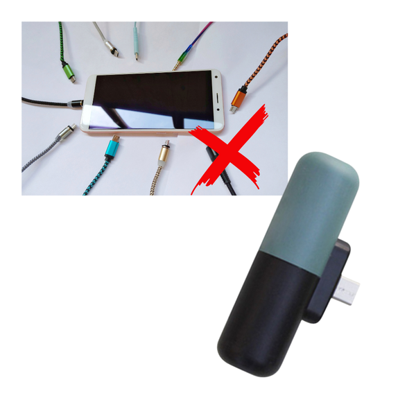 Capsule Form Mini Power Bank for Reliable On The Go Charging
