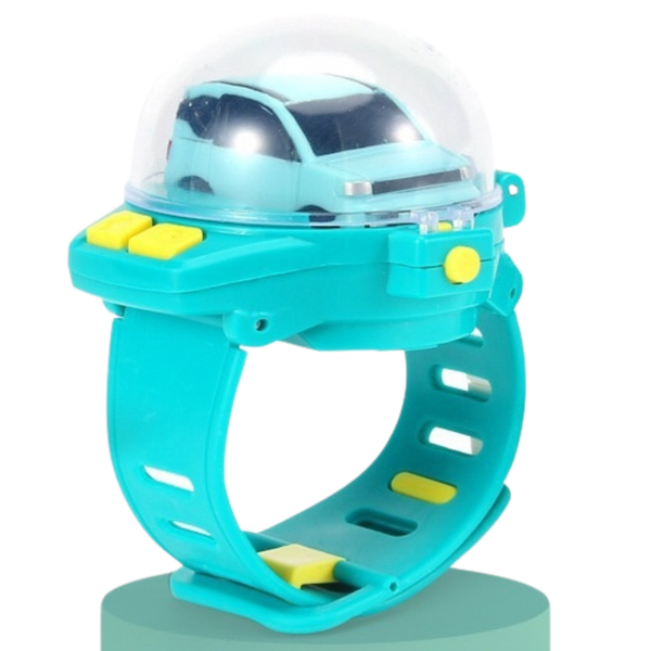 Rechargeable RC Car Watch for Kids with Durable Dustproof Design