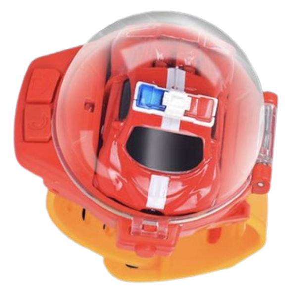 Rechargeable RC Car Watch for Kids with Durable Dustproof Design