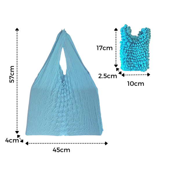 Premium Large Capacity Foldable Reusable Shopping Bag