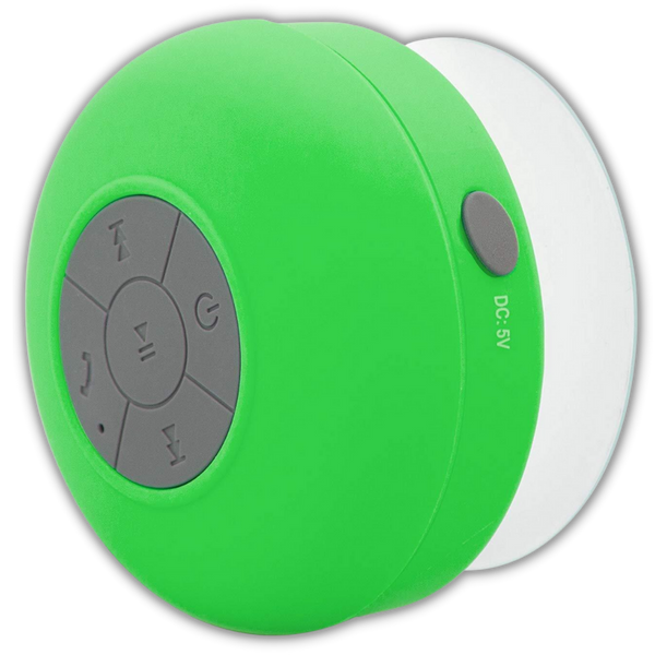 Waterproof Bluetooth Shower Speaker Delivers Clear Music