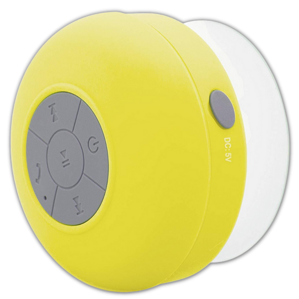 Waterproof Bluetooth Shower Speaker Delivers Clear Music