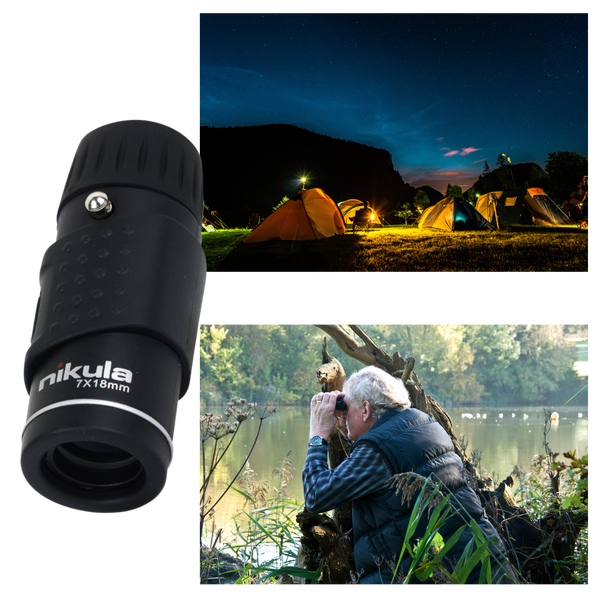 Compact Monocular Telescope For Sharp Distant Viewing