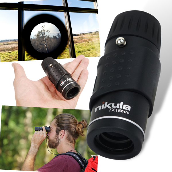 Compact Monocular Telescope For Sharp Distant Viewing