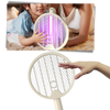 Rechargeable Two In One Foldable Mosquito Racket For Indoor And Outdoor Use