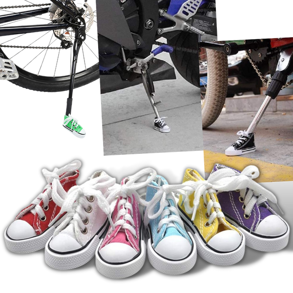 Portable Shoe Base for Bike Stand Delivers Stable Bike Balance