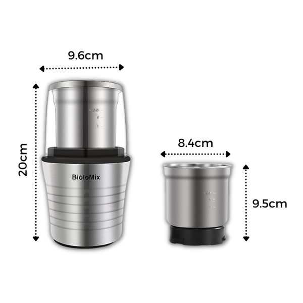 Powerful Compact Grinder For Fresh Coffee Beans And Spices