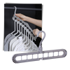 Rotating Space Saving Clothes Hanger for Easy Wardrobe Organization