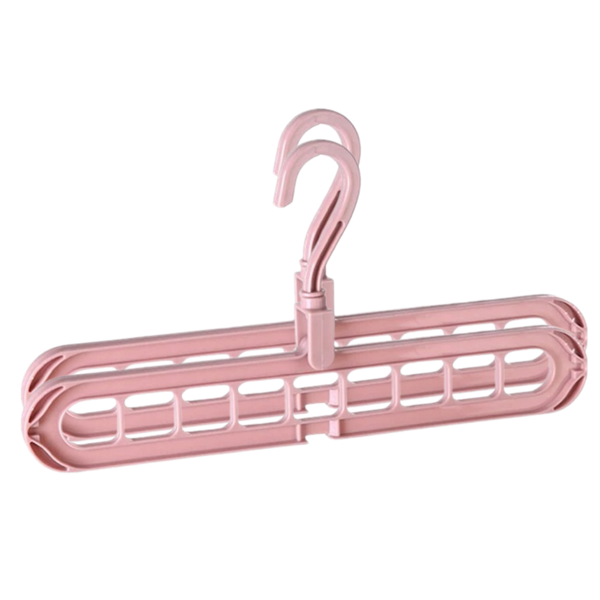 Rotating Space Saving Clothes Hanger for Easy Wardrobe Organization