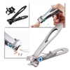 Heavy Duty Nail Clippers For Thick Nails With Wide Jaw Stainless Steel