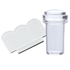Silicone Nail Art Stamper Kit With Scraper For Precise Designs