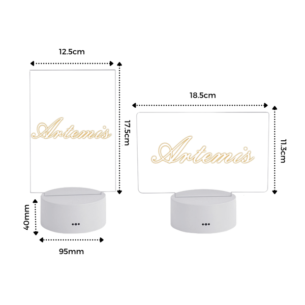 Bright LED Message Board With Pen For Clear Family Communication