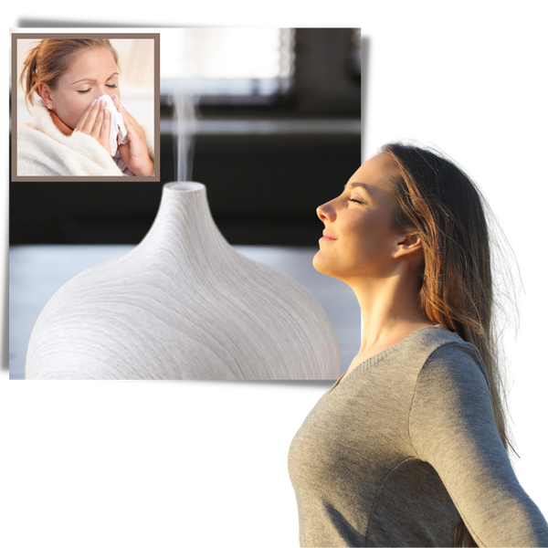 Ultrasonic Essential Oil Diffuser And Humidifier For Calming Ambiance